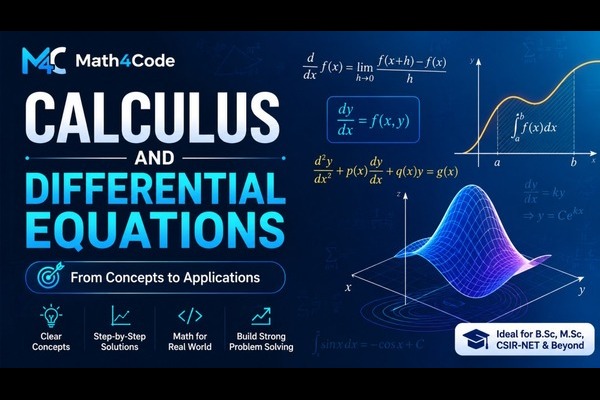 MATHEMATICS-III (CALCULUS AND DIFFERENTIAL  EQUATIONS)