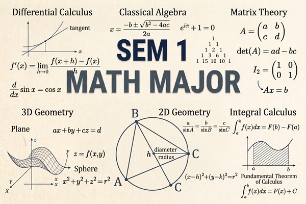 Sem 1 Math Major